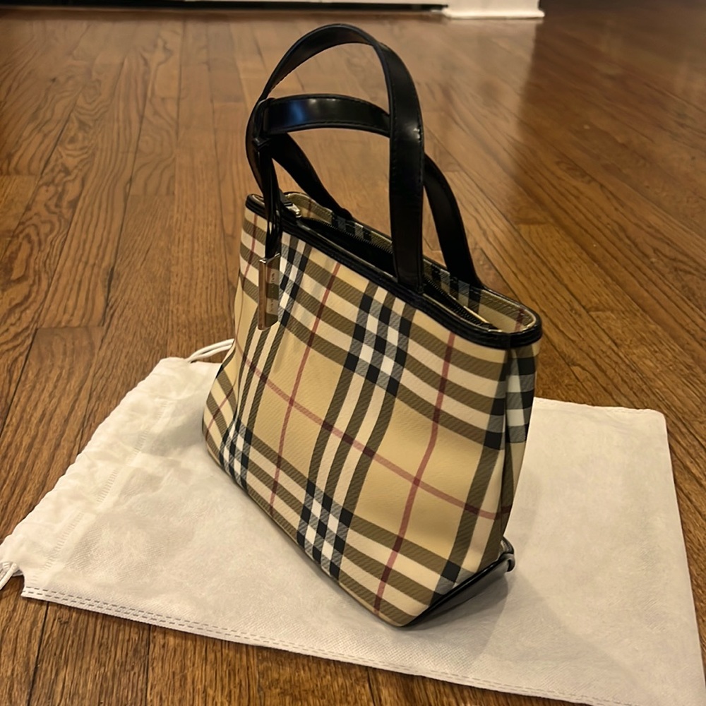 Burberry vintage tote bag